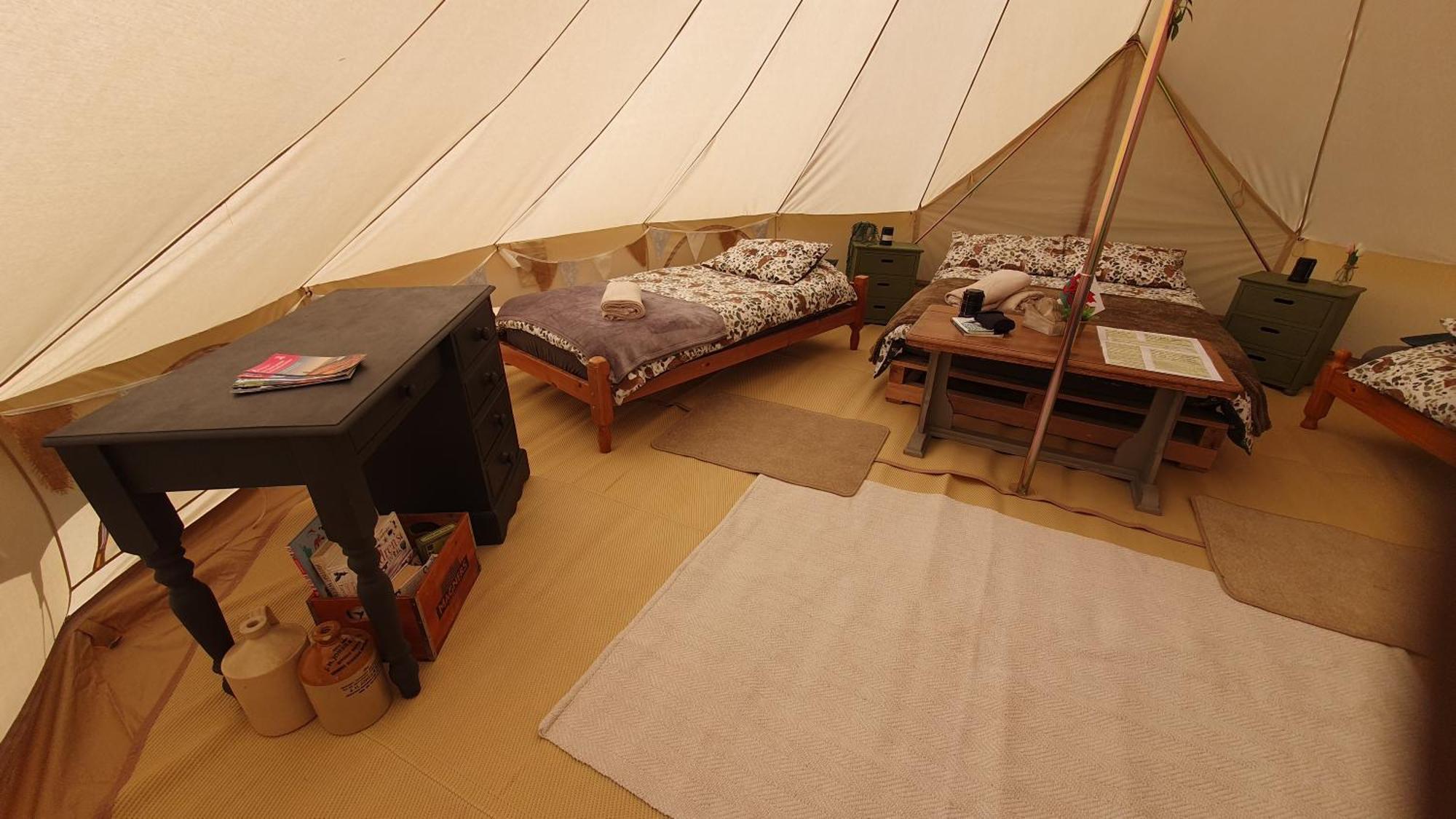 Calon Y Goedwig Glamping Hotel Llandovery Luaran gambar