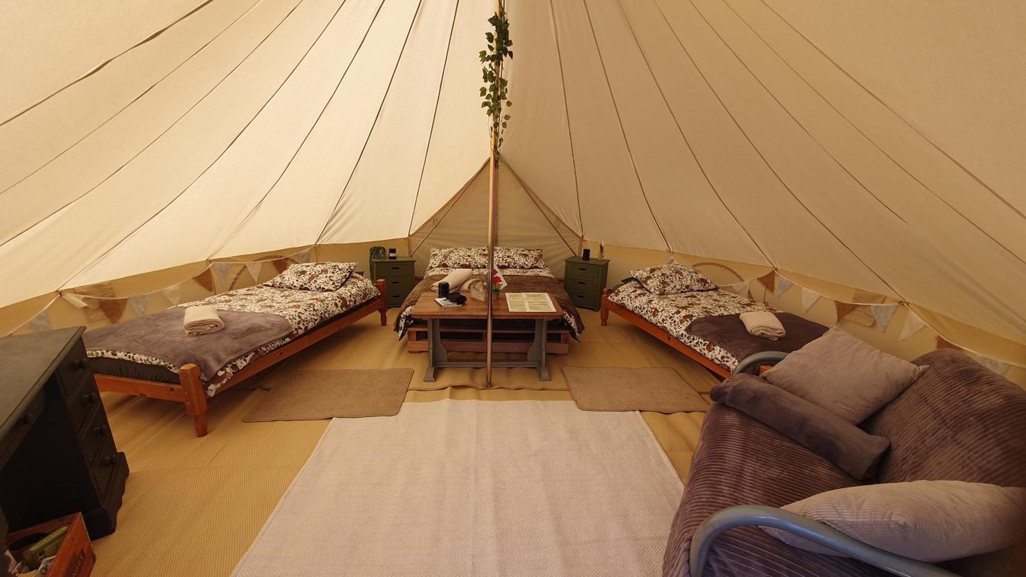 Calon Y Goedwig Glamping Hotel Llandovery Luaran gambar